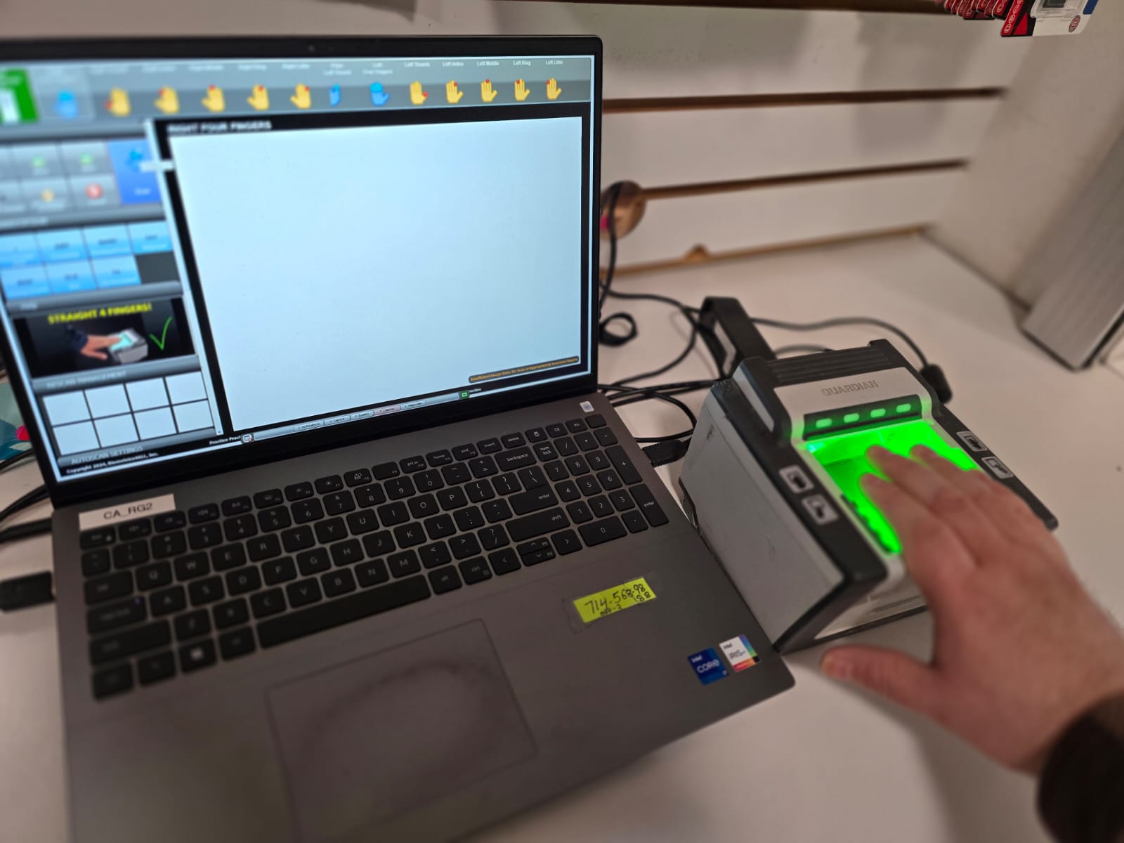 Livescan Fingerprint